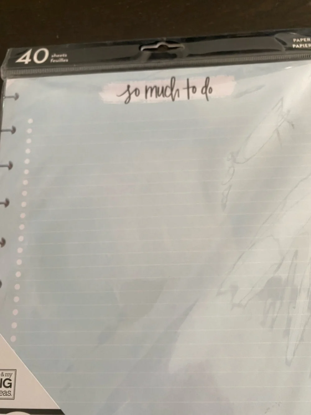 The Happy Planner Lined Filler Pages